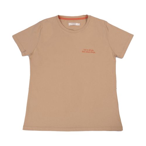 CAMISETA PALMAS BEIGE