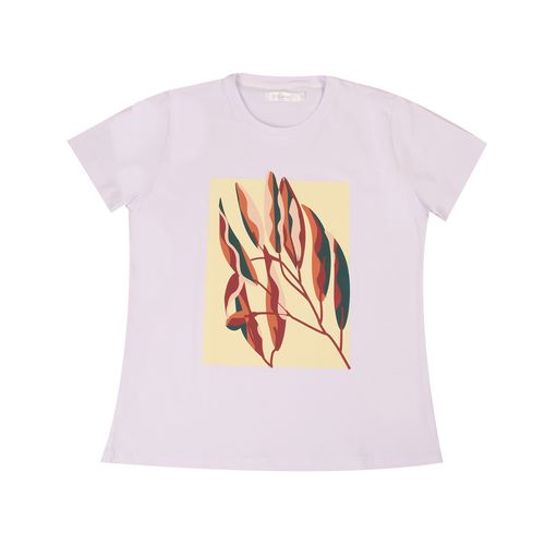 CAMISETA HOJAS CRUDO