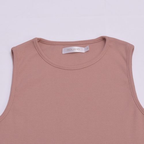 VESTIDO CUELLO REDONDO ROSA