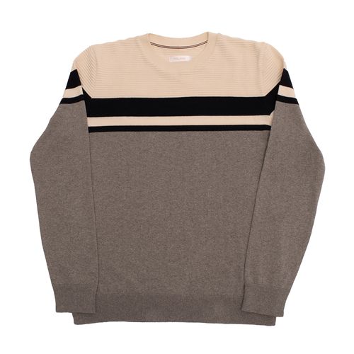 SWEATER RAYAS GRIS