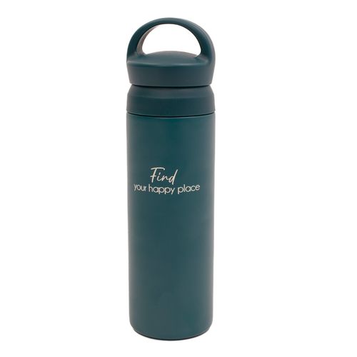 TERMO 500ML PLÁSTICO AZUL