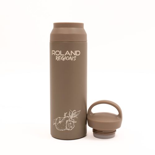 TERMO 500ML PLÁSTICO GRIS