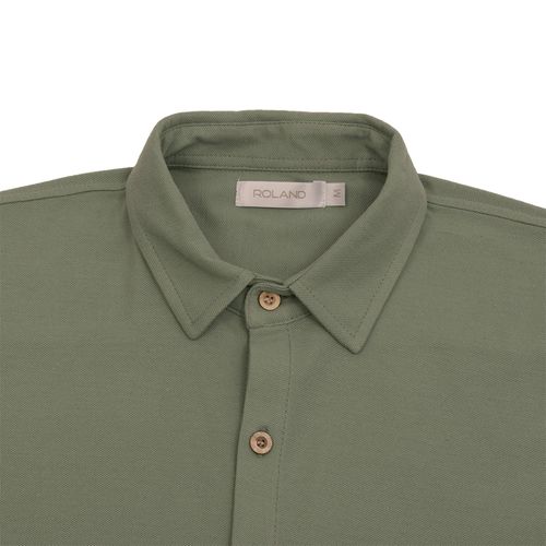 CAMISETA LLANA VERDE CEMENTO