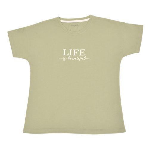 PIJAMA CAMISETA MIX & MATCH VERDE