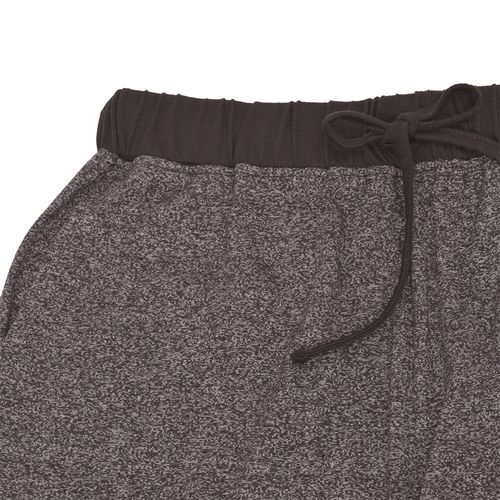 PIJAMA BERMUDA MIX&MATCH NEGRO JASPE