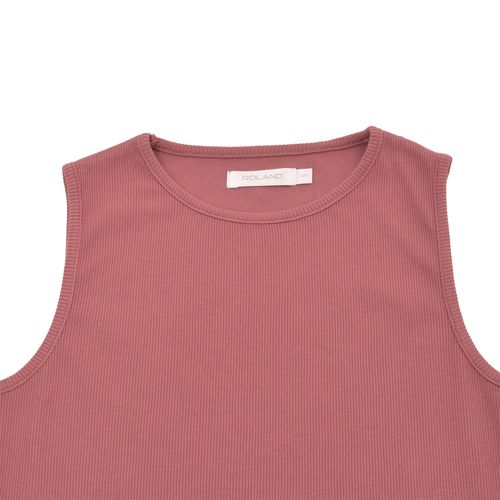 VESTIDO CUELLO REDONDO ROSA