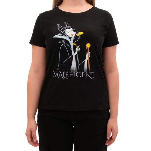 CAMISETA JERSEY MALÉFICA NEGRO