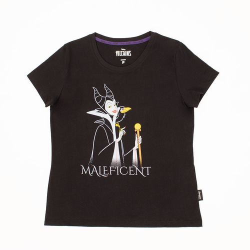 CAMISETA JERSEY MALÉFICA NEGRO