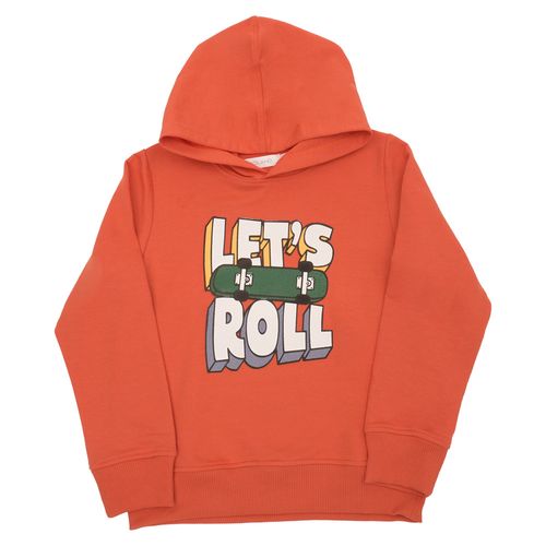 HOODIE LET´S ROLL NARANJA