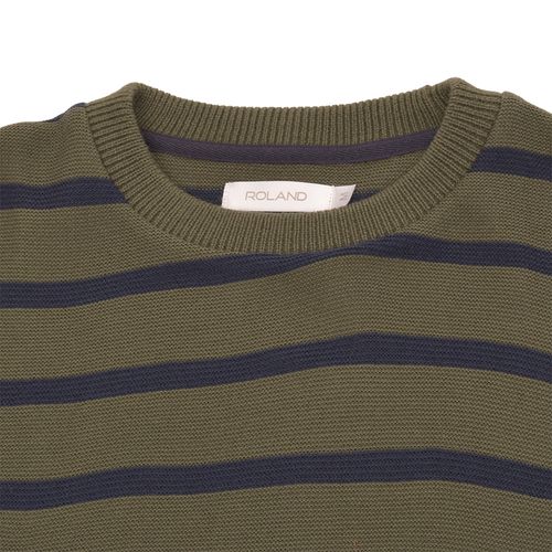 SWEATER TEJIDO RAYAS VERDE