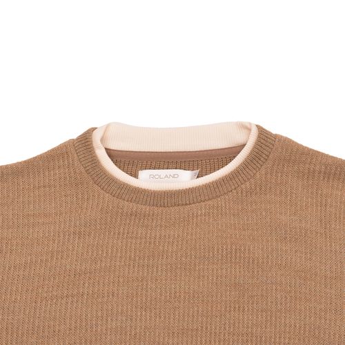SWEATER TEJIDO CUELLO COMBINADO KAKY