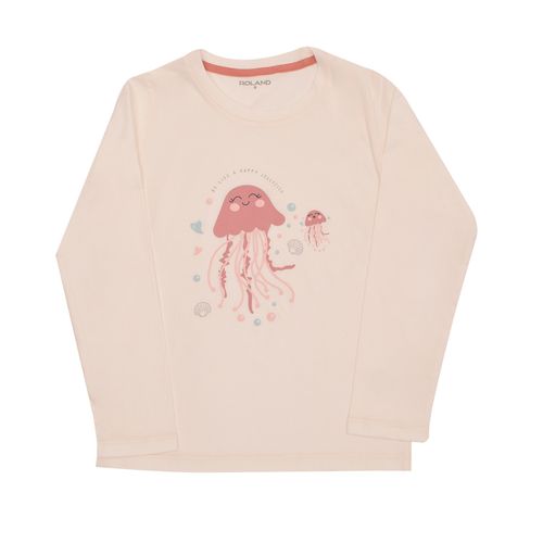 PIJAMA CONJUNTO MANGA LARGA + PANTALON MEDUSA CRUDO