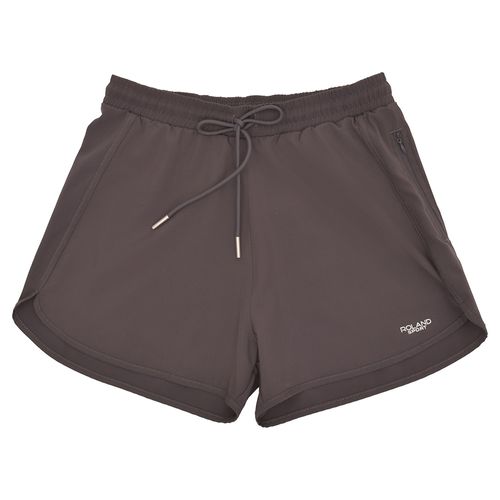 SHORT CON CORDON GRIS