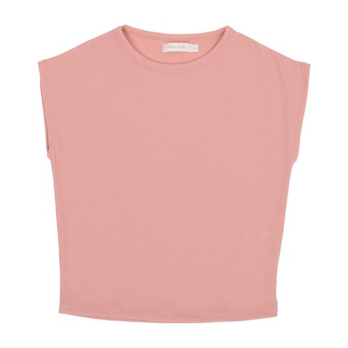 CAMISETA MANGA RECTA ROSADO