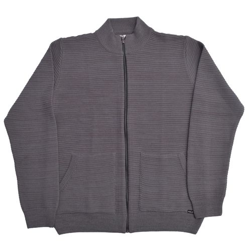 SWEATER LLANO GRIS