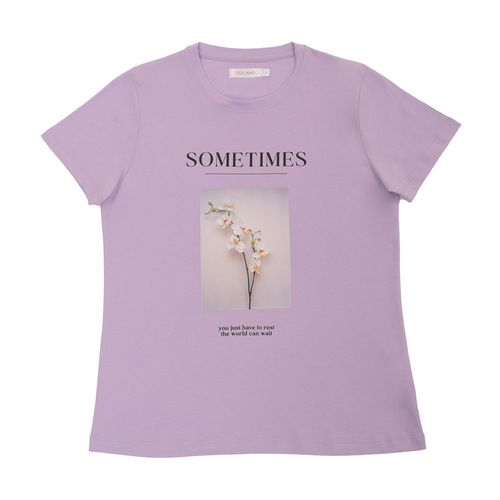 CAMISETA JERSEY LILA