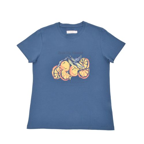 CAMISETA JERSEY AZUL