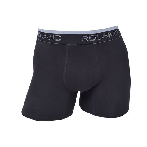 BOXER BÁSICO ELÁSTICO VISTO PIERNA MEDIA NEGRO PACK X3