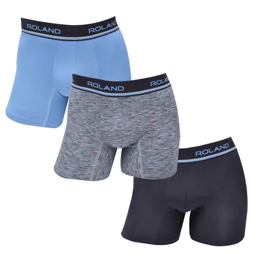 BOXER MICROFIBRA GRIS PACK X3