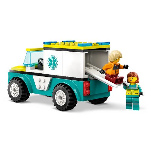 JUGUETE LEGO EMERGENCY AMBULANCE SURTIDO