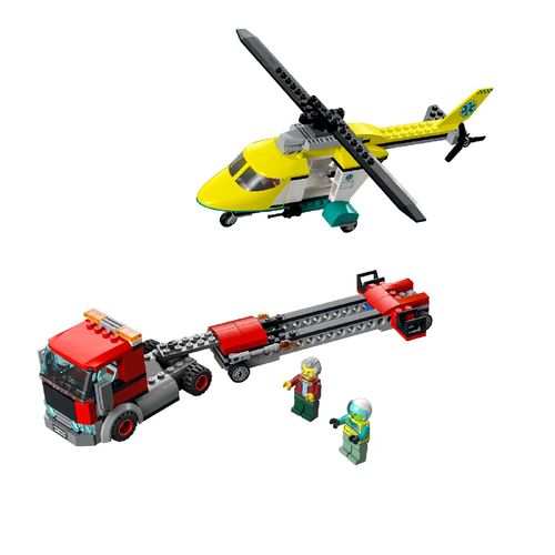 JUGUETE LEGO RESCUE HELICOPTER TRANSPORT SURTIDO