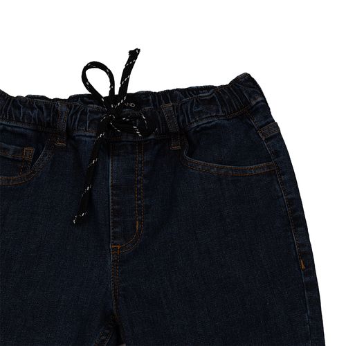 PANTALÓN DENIM BOLSILLOS AZUL MEDIO
