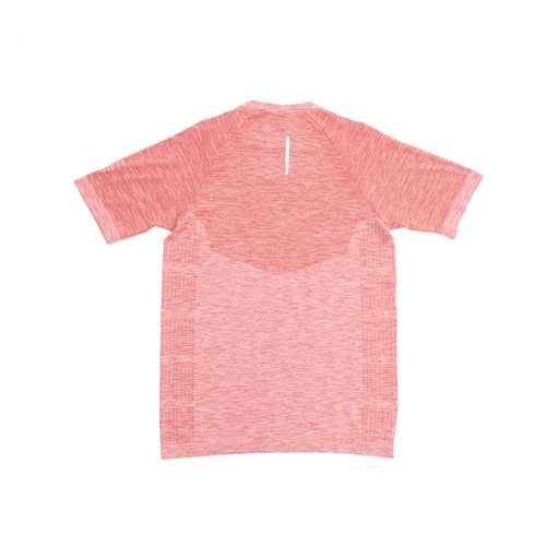 CAMISETA SEAMLESS CUELLO REDONDO TOMATE
