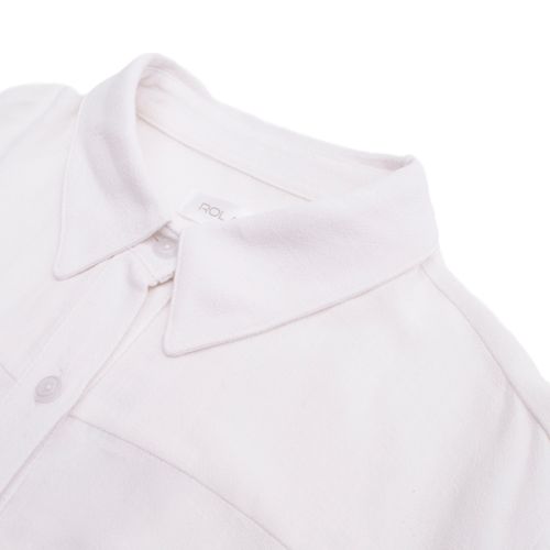 CAMISA MANGA LARGA CUELLO NORMAL CRUDO