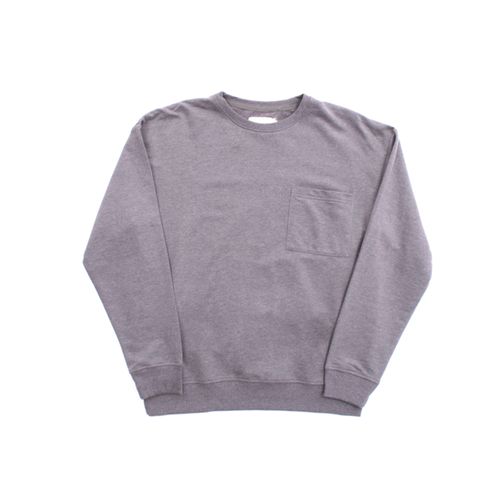 BUZO FLEECE BOLSILLO GRIS