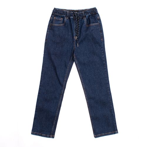 PANTALÓN DENIM BOLSILLOS AZUL MEDIO