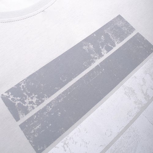 CAMISETA JERSEY LINEAS GRIS