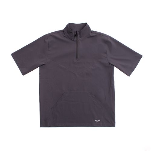 CHOMPA CUELLO ALTO GRIS