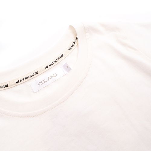 CAMISETA JERSEY CUELLO R CRUDO