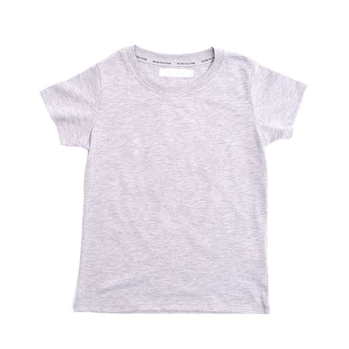 CAMISETA JERSEY CUELLO R GRIS