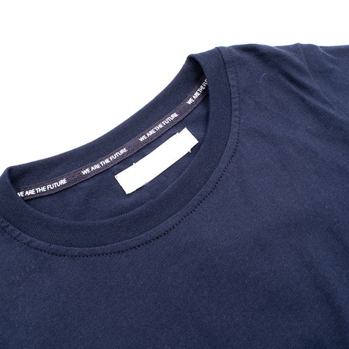 CAMISETA JERSEY CUELLO R AZUL MARINO