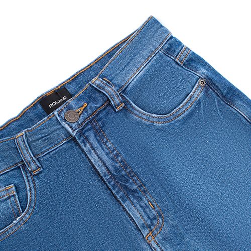 PANTALÓN DENIM SLIM AZUL-MEDIO