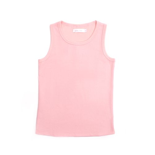 TOP CUELLO REDONDO FLEECE ROSA