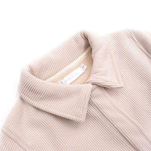 CHAQUETA BOLSILLOS PANA BEIGE