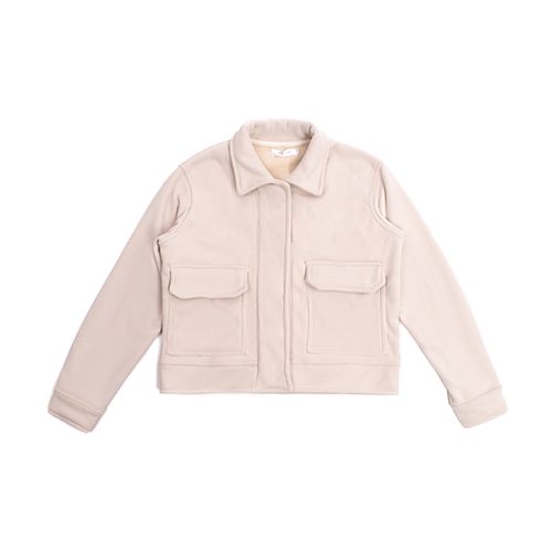 CHAQUETA BOLSILLOS PANA BEIGE