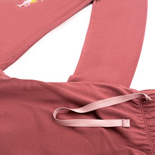 PIJAMA FOREST CONJUNTO MANGA LARGA+PANTALON ROSA