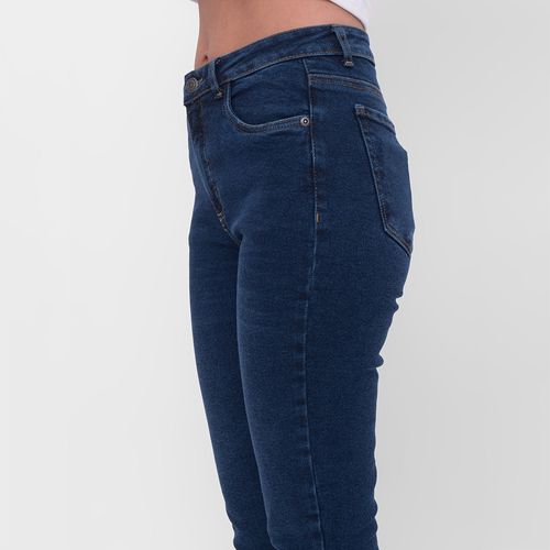 PANTALÓN DENIM SLIM AZUL