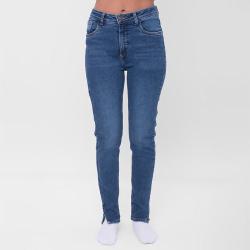 PANTALÓN DENIM SLIM AZUL