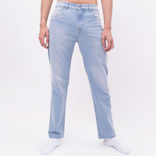 PANTALON REGULAR DENIM CELESTE CLARO