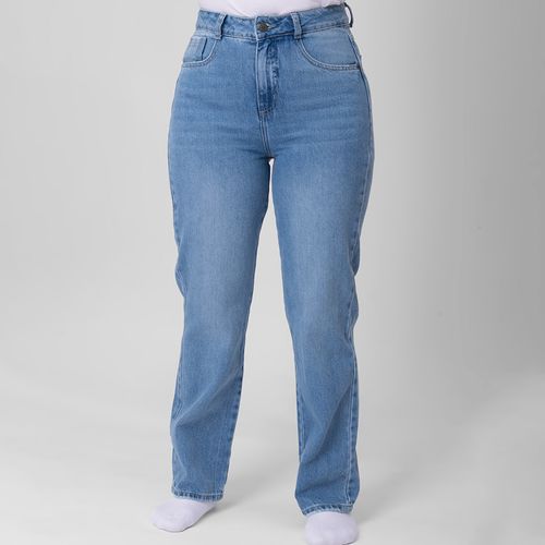 PANTALÓN DENIM FLARE CELESTE