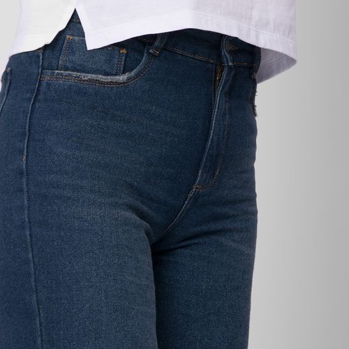 PANTALÓN DENIM FLARE AZUL