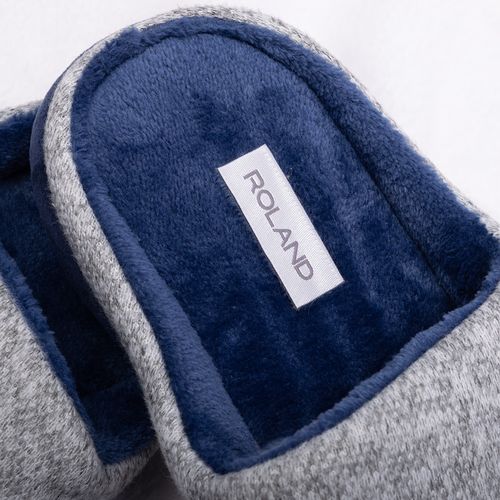 PANTUFLA FELPA GRIS
