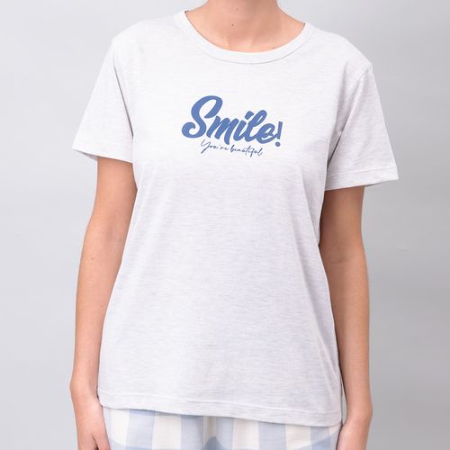 PIJAMA CAMISETA MIX & MATCH CRUDO