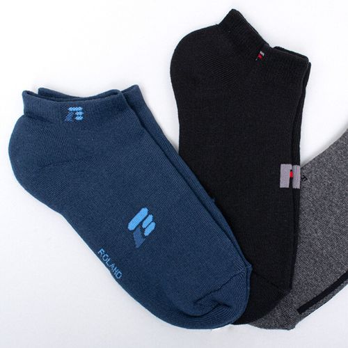 MEDIA DEPORTIVA TOBILLERA FONDO COLOR SURTIDO PACK X3