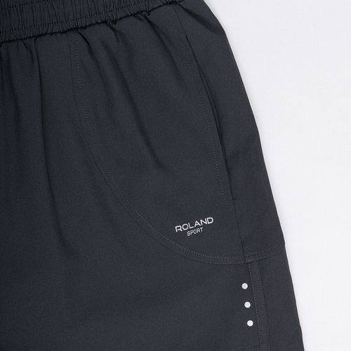 BERMUDA CORTES PRETINA ANCHA NEGRO