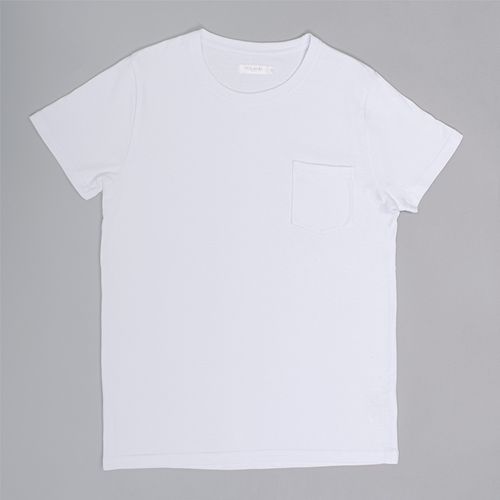 CAMISETA BOLSILLO BLANCO